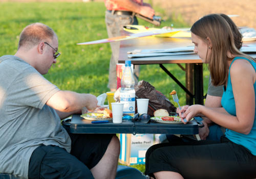 MBV Grillen 20.8.2011 Jürgen mit Frau