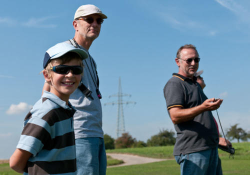 Elektromeisterschaft 2011 - Robin, der jüngste Teilnehmer im Feld